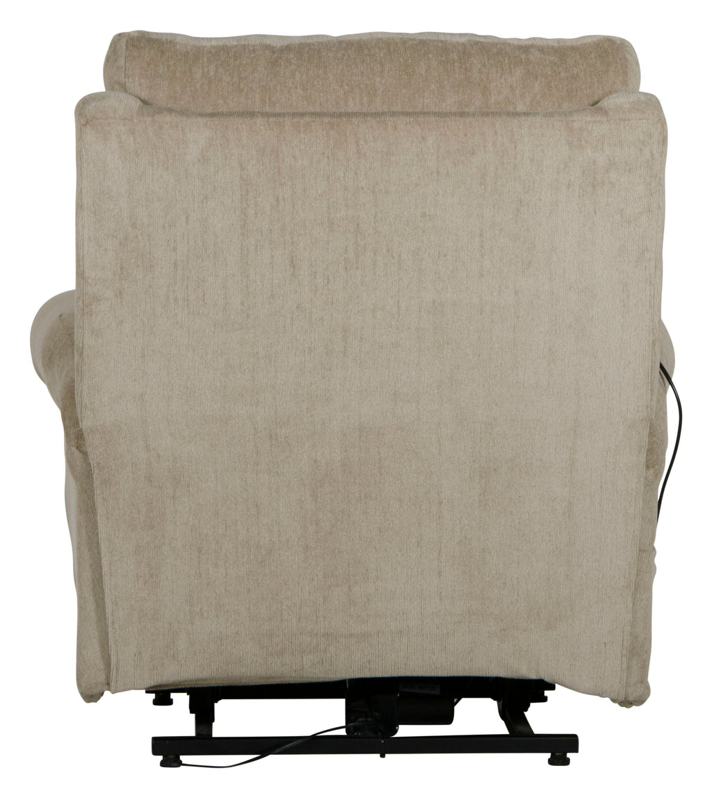 Warner - Power Headrest With Lumbar Power Lay Flat Recliner by Unique Piece Furniture