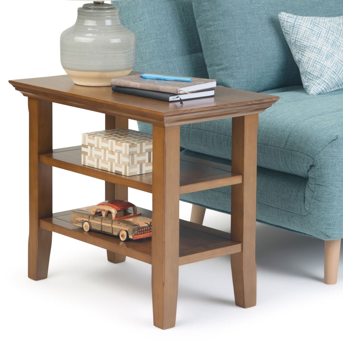 Acadian - Narrow Side Table, Handcrafted by Unique Piece Furniture