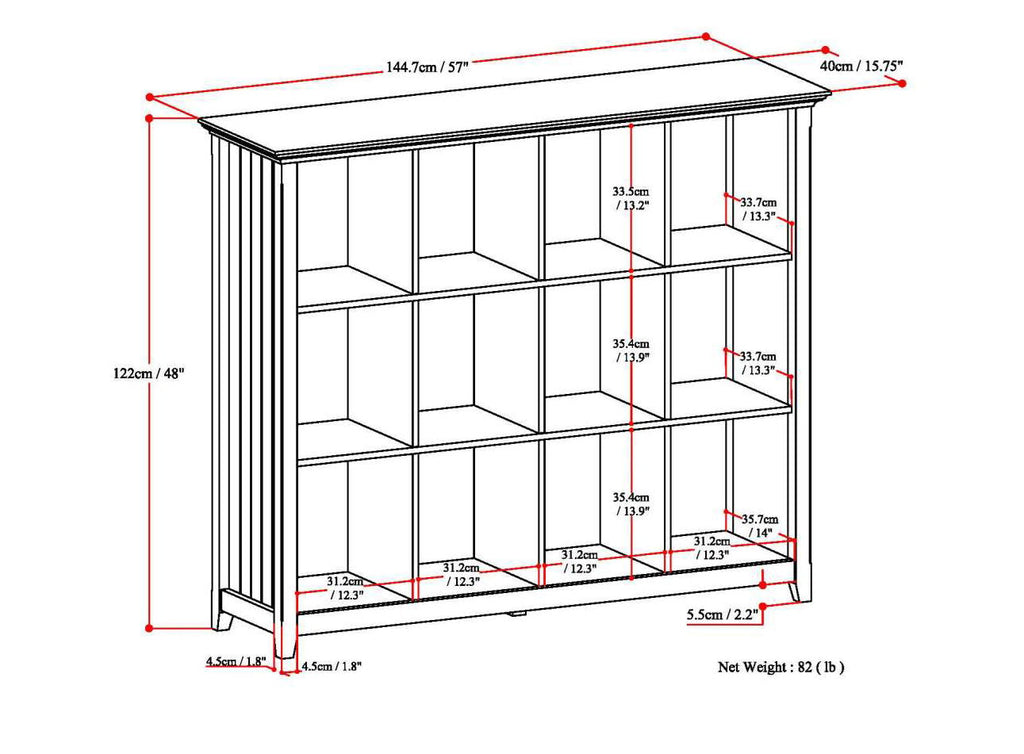 Acadian - Handcrafted Cube Storage by Unique Piece Furniture