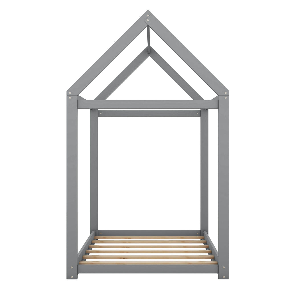 Wooden House Shaped Bed by Unique Piece Furniture