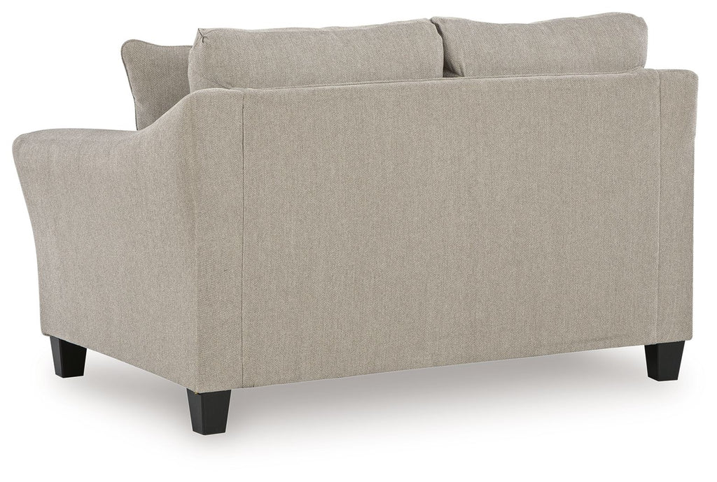 Willarae - 2 Pc. - Sofa, Loveseat - Taupe by Unique Piece Furniture