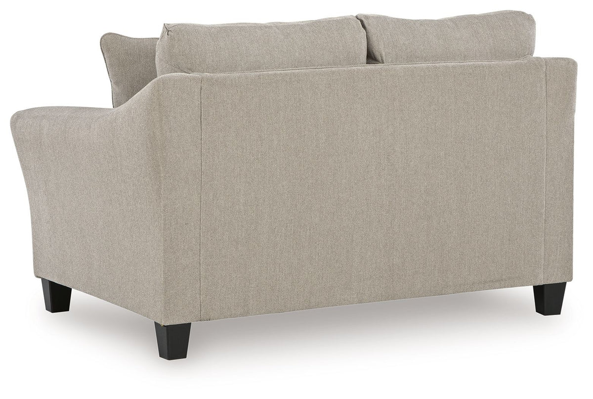 Willarae - 2 Pc. - Sofa, Loveseat - Taupe by Unique Piece Furniture
