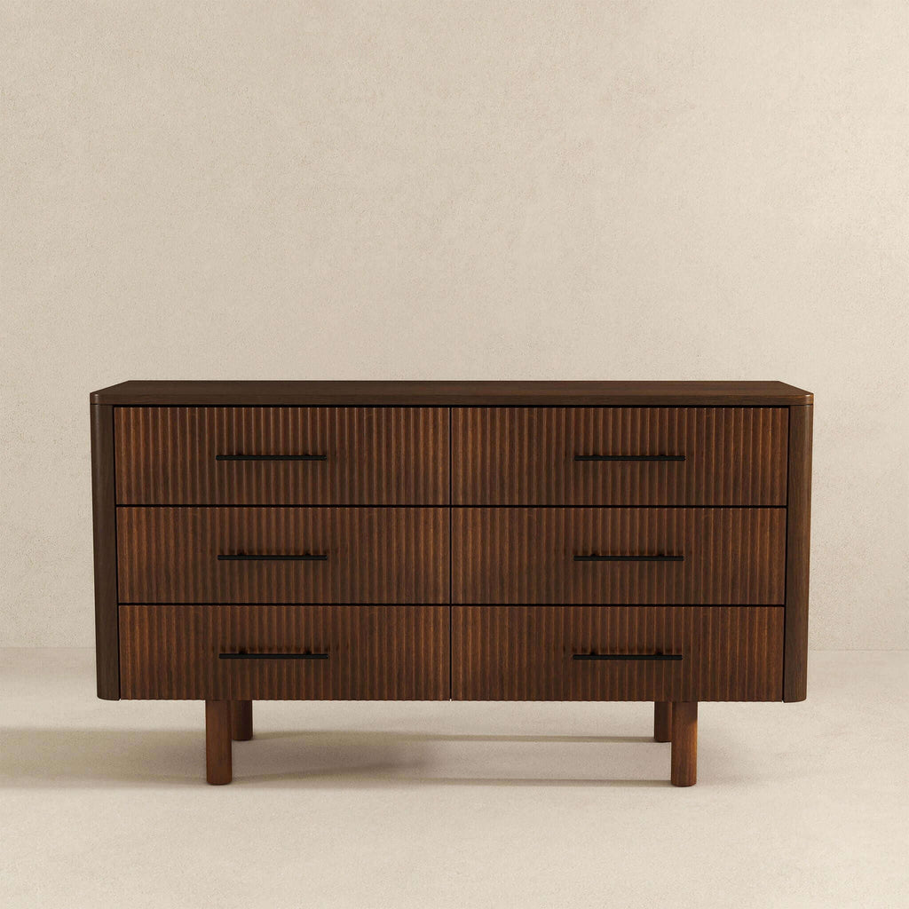 Logan - Dresser With 6 Drawers - Brown by Unique Piece Furniture