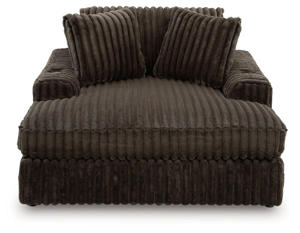 Midnight-Madness - Oversized Chaise by Unique Piece Furniture