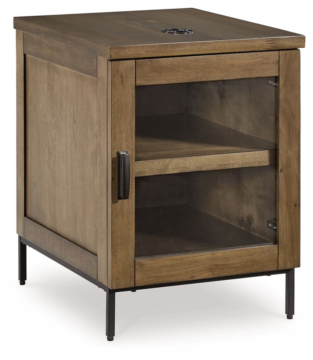Torlanta - Chair Side End Table - Brown by Unique Piece Furniture