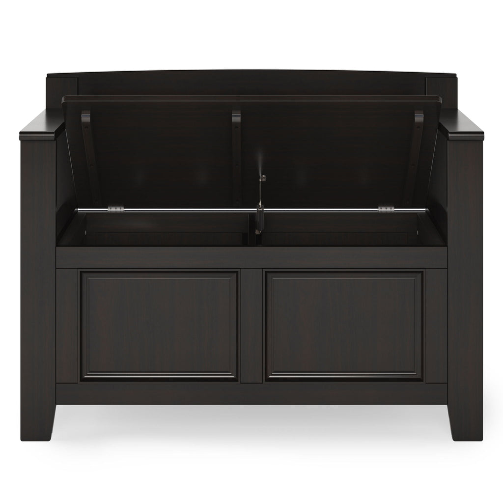 Amherst - Small Transitional Entryway Storage Bench by Unique Piece Furniture