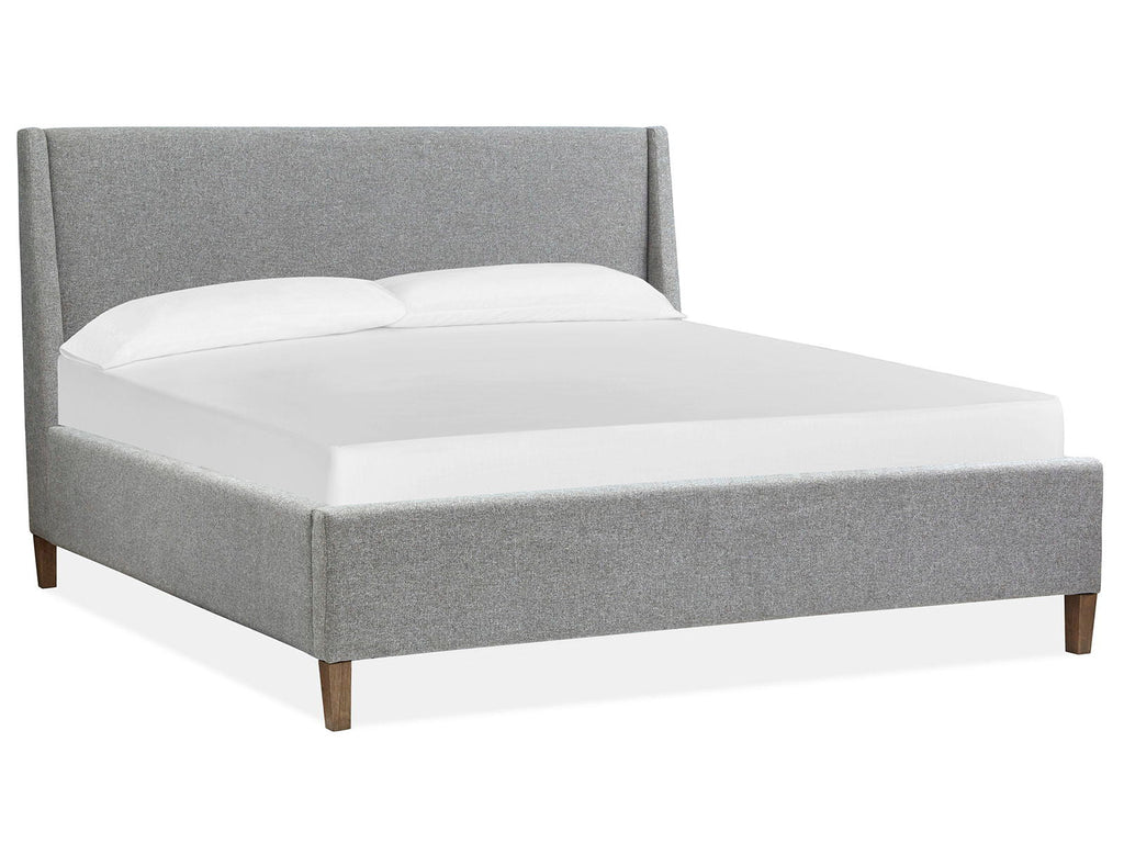 Lindon - Complete Upholstered Island Bed by Unique Piece Furniture