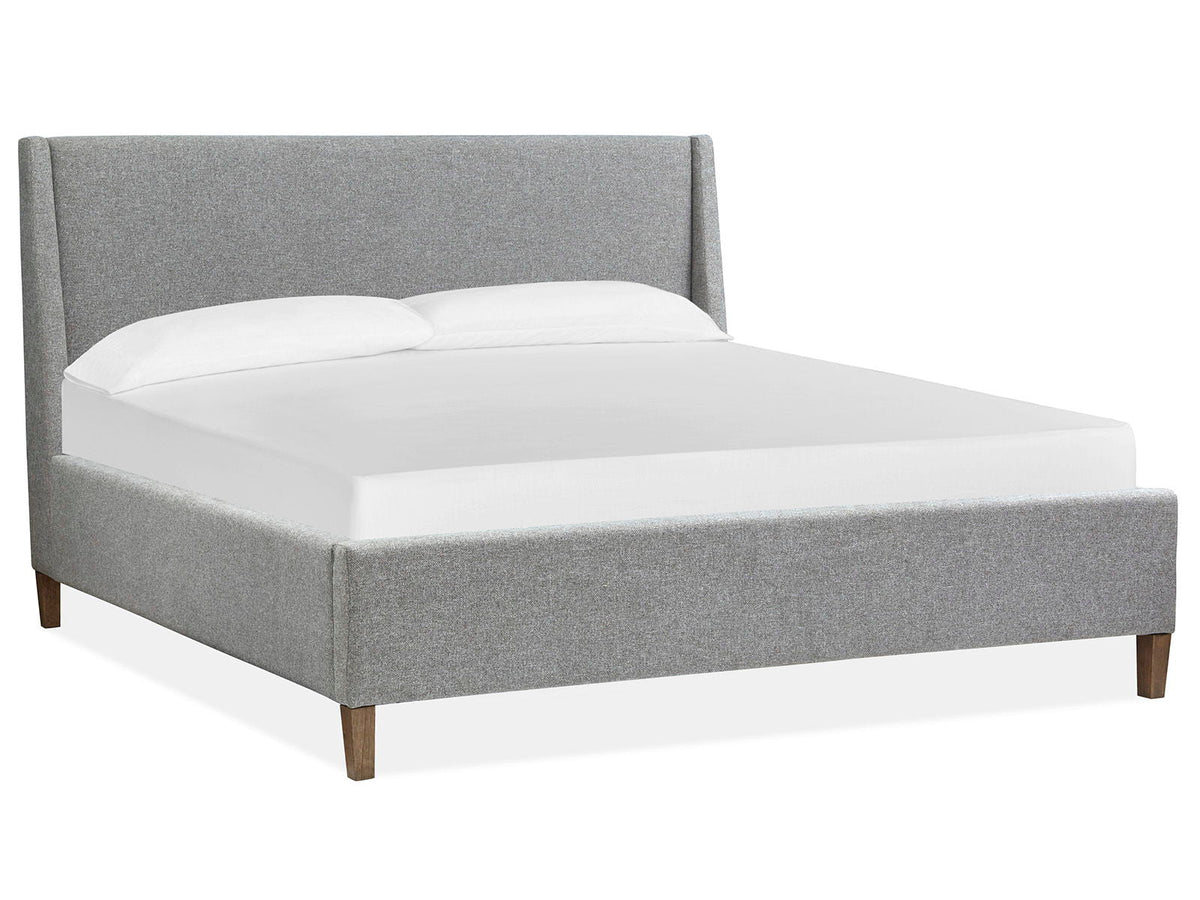 Lindon - Complete Upholstered Island Bed by Unique Piece Furniture