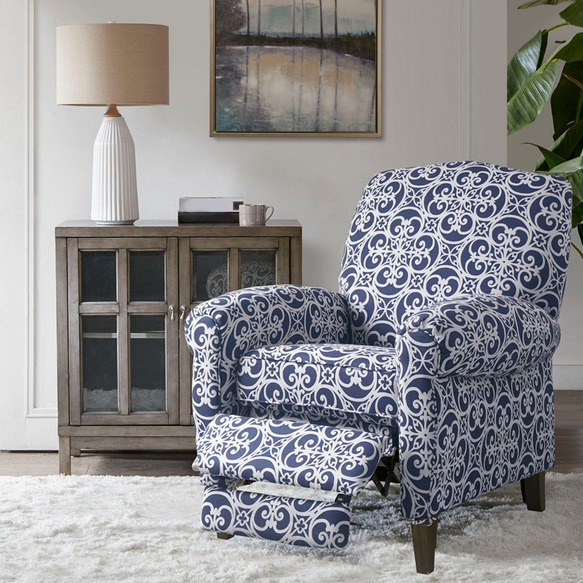 Kirby - Transitional Push Back Recliner Chair by Unique Piece Furniture