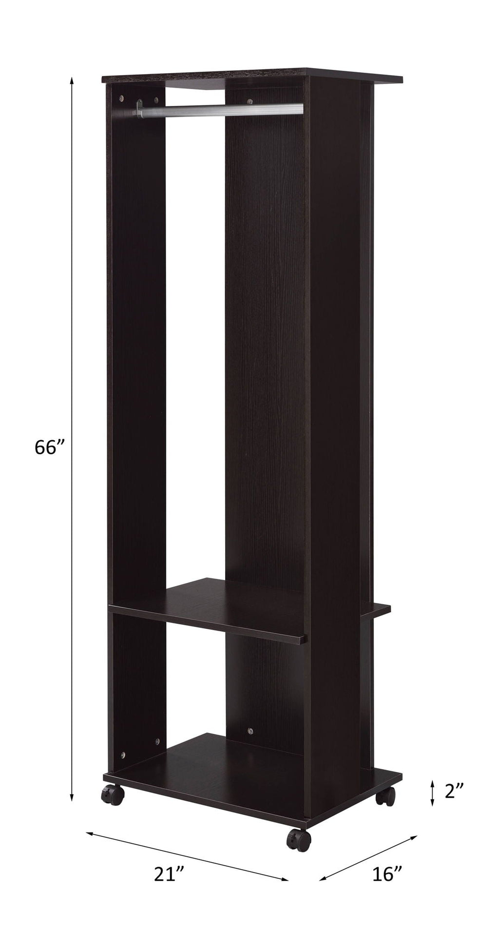 Kolen - Hall Tree - Espresso by Unique Piece Furniture