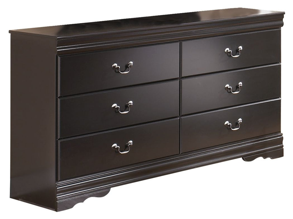 Huey Vineyard - Six Drawer Dresser - Black by Unique Piece Furniture