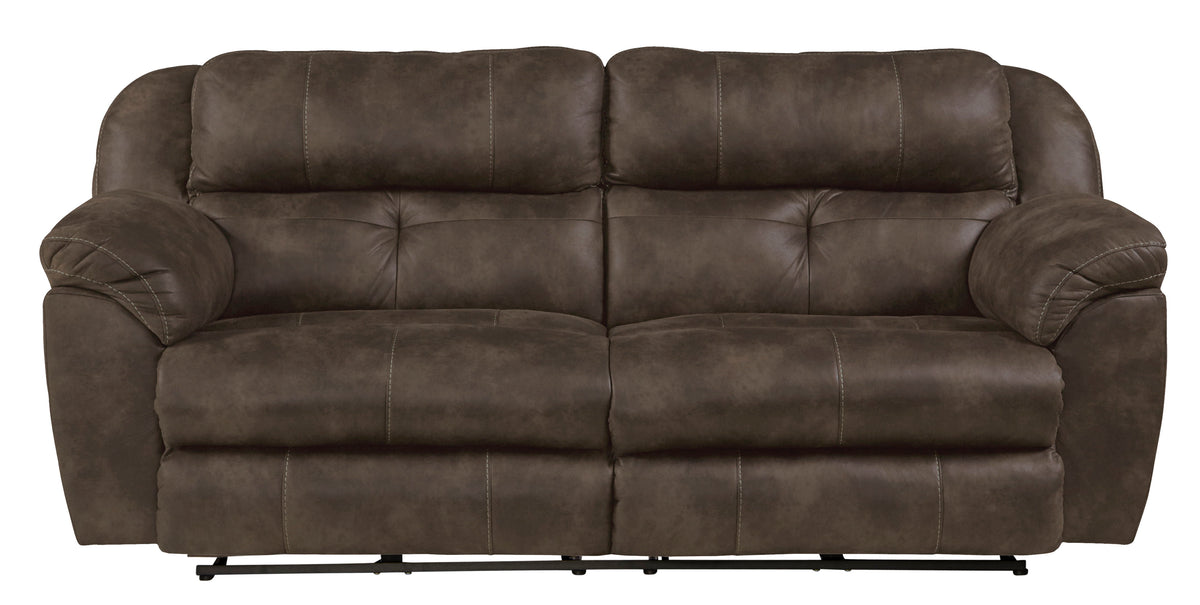 Ferrington - Power Lay Flat Reclining Sofa with Power Adjustable Headrest & Lumbar by Unique Piece Furniture
