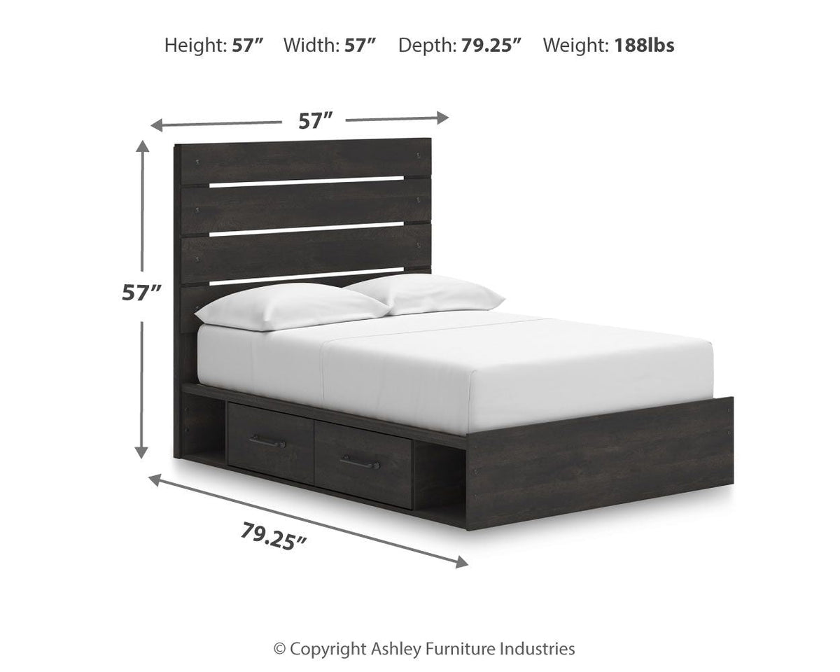 Hollivern - Panel Storage Bed by Unique Piece Furniture