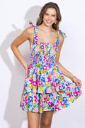 WITHOUT FAIL WOVEN MINI DRESS by Flying Tomato