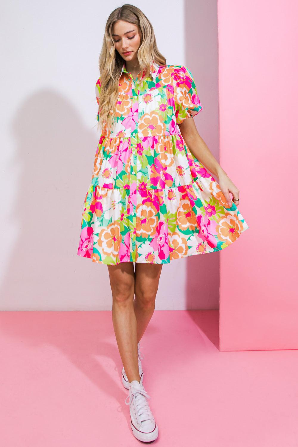 DIVINE INTUITION WOVEN MINI DRESS by Flying Tomato