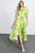 ONLY TONIGHT WOVEN MIDI DRESS by Flying Tomato