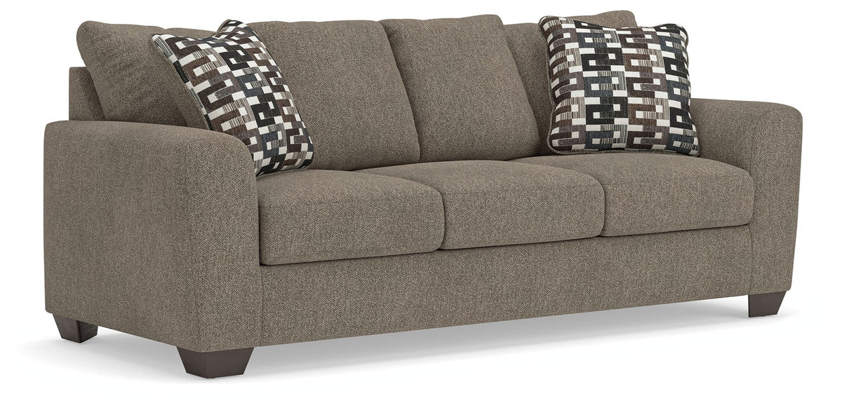 Triston-Peaks - Queen Sofa Sleeper - Suede by Unique Piece Furniture