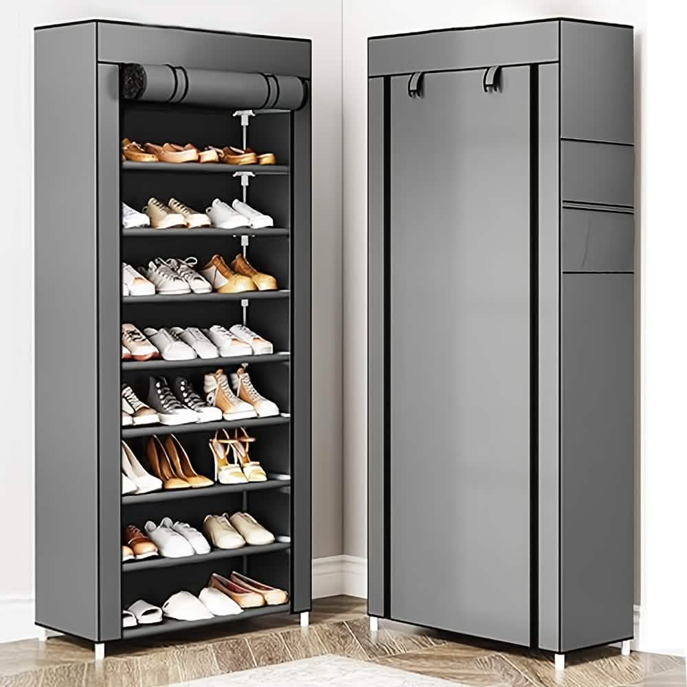 10-Layer 9 Grid Shoe Rack Shelf Storage Closet Organizer by DailySale