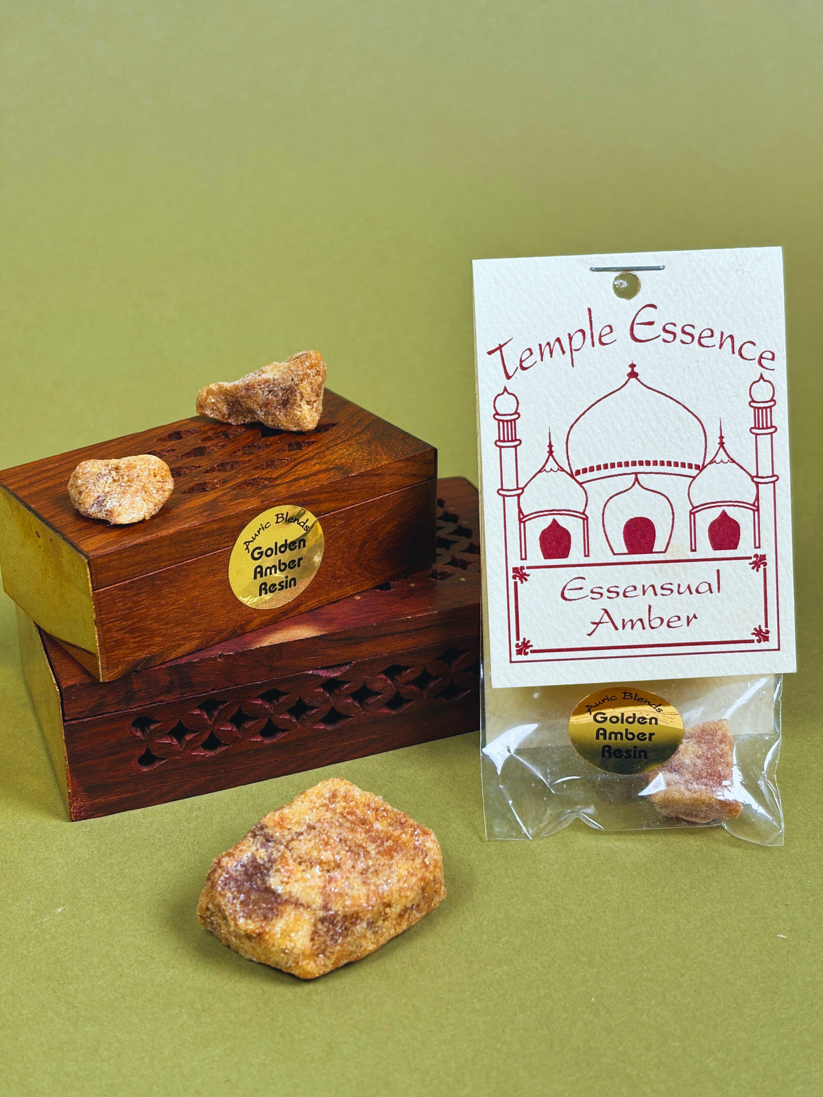 Amber Resin Exotic Perfume by Auric Blends