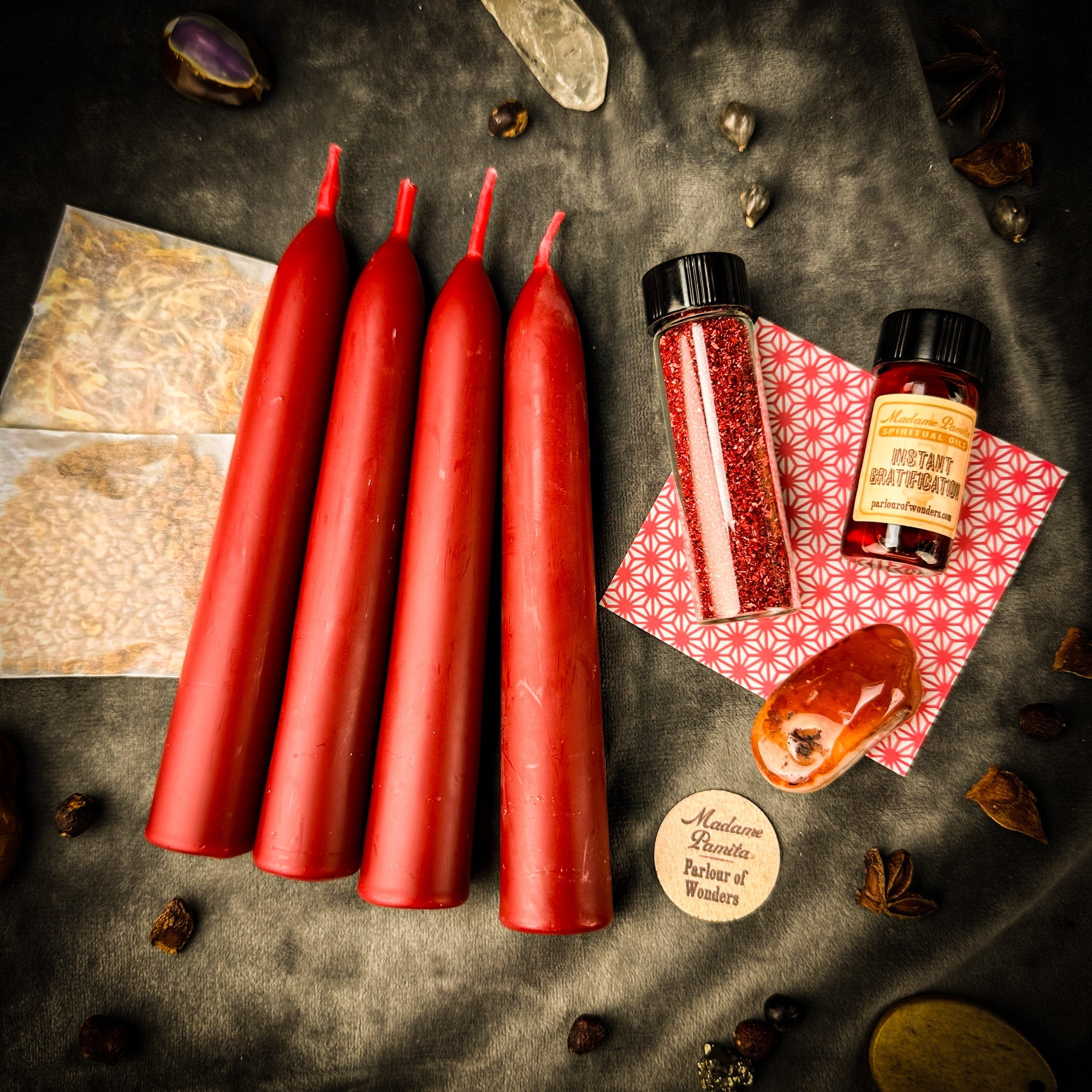 Fast Results Candle Spell Booster Pack - Add Speed to Any Candle Spell Kit by Parlour of Wonders
