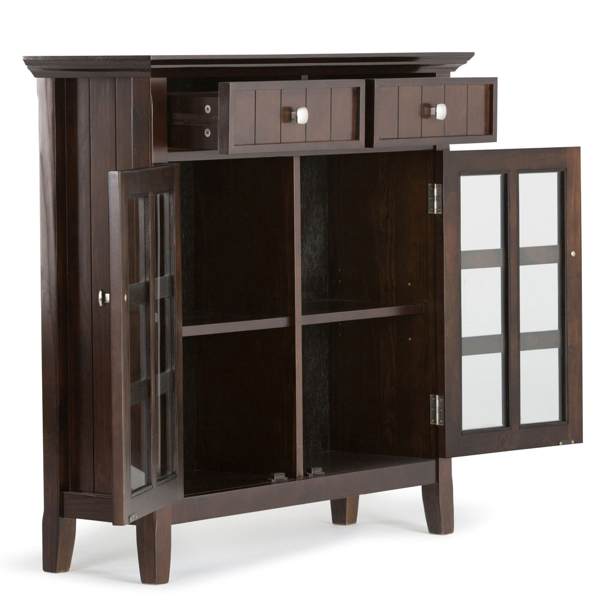 Acadian - Entryway Storage Cabinet - Brunette Brown by Unique Piece Furniture