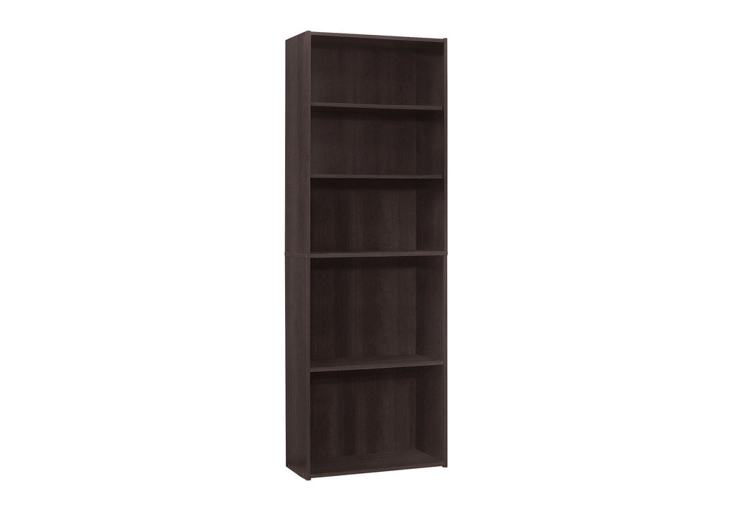 Bookshelf, Bookcase, 6 Tier, For Office, Transitional by Unique Piece Furniture