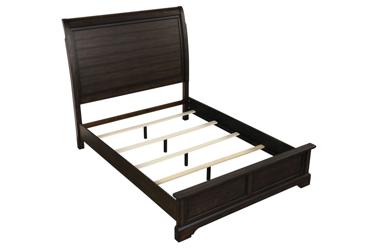 Crafted Sleigh Bed by Unique Piece Furniture