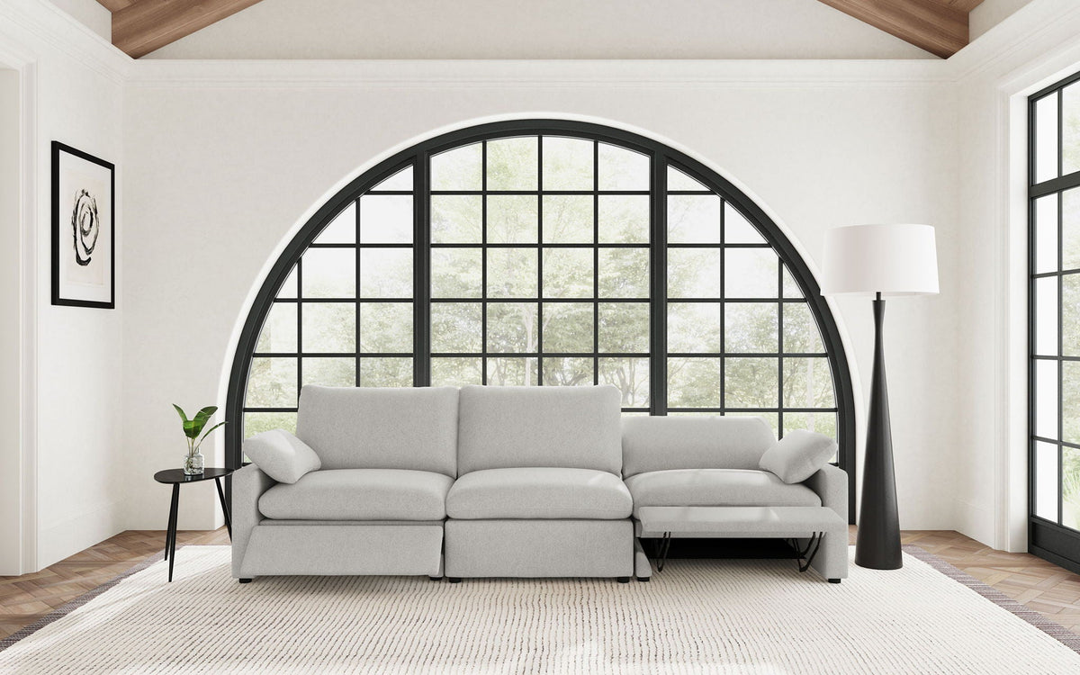 Collins Modular Power Sofa Grey by Unique Piece Furniture