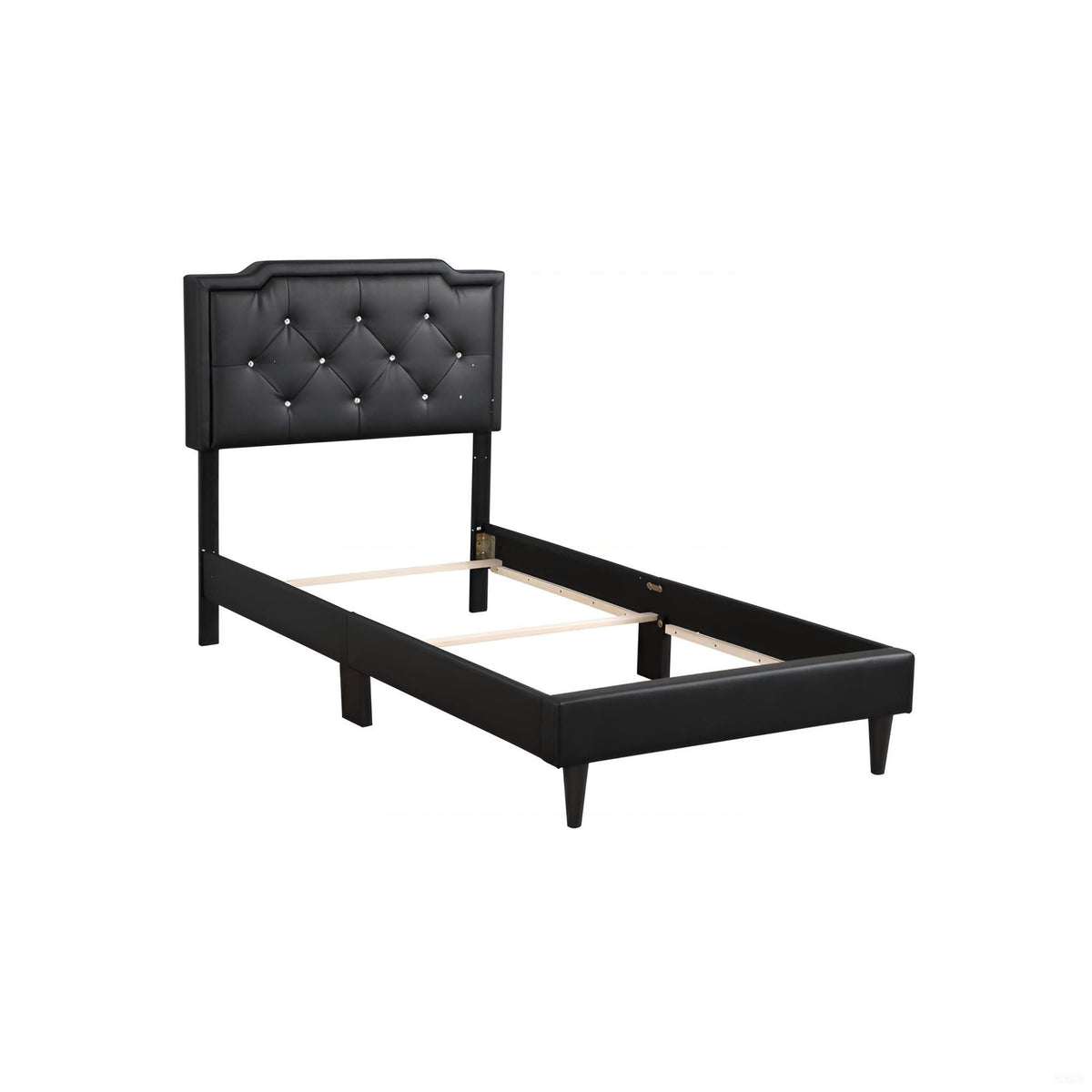 Button Tufted Bed Charming For Cozy Spaces by Unique Piece Furniture