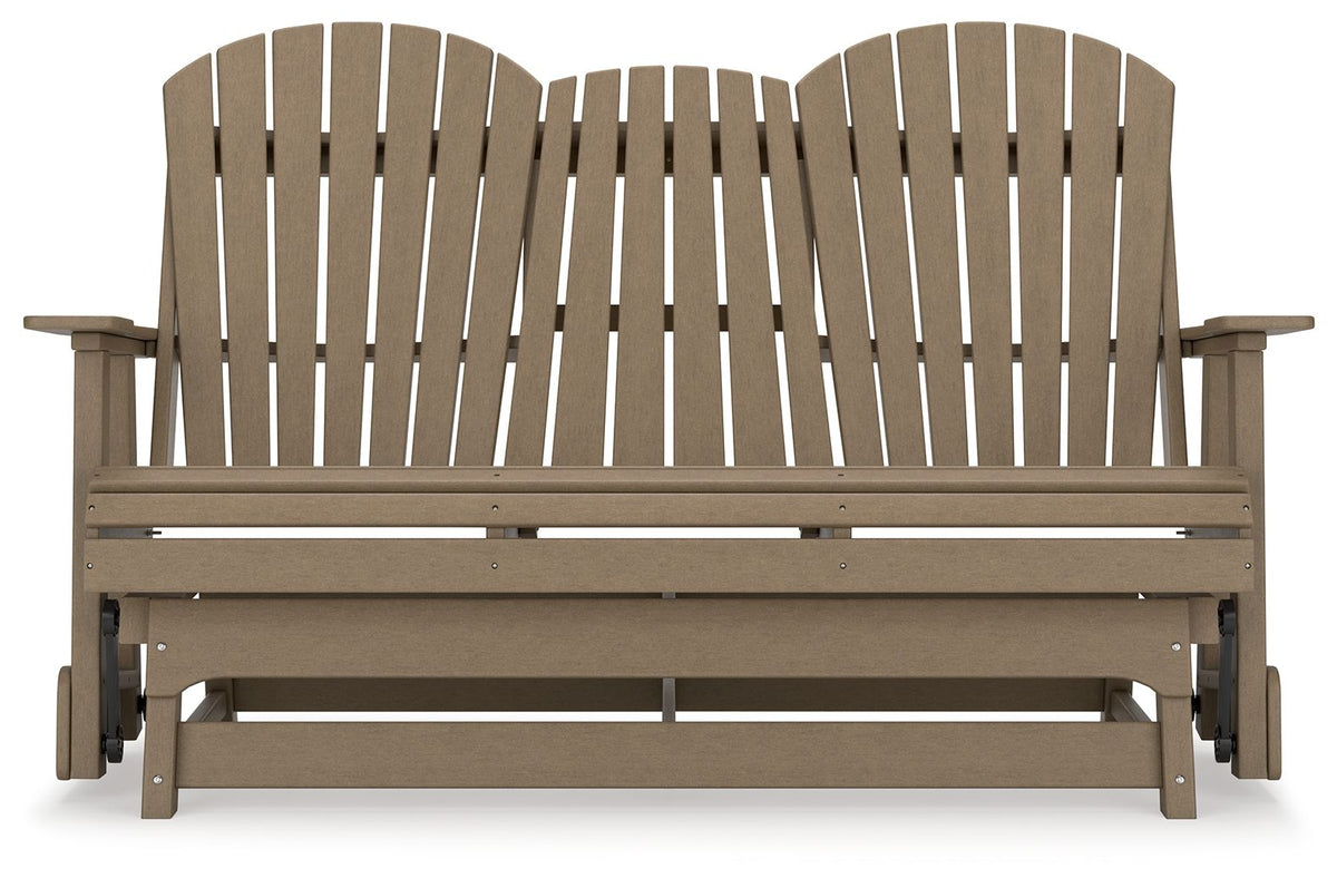Hyland Wave - Glider Loveseat by Unique Piece Furniture