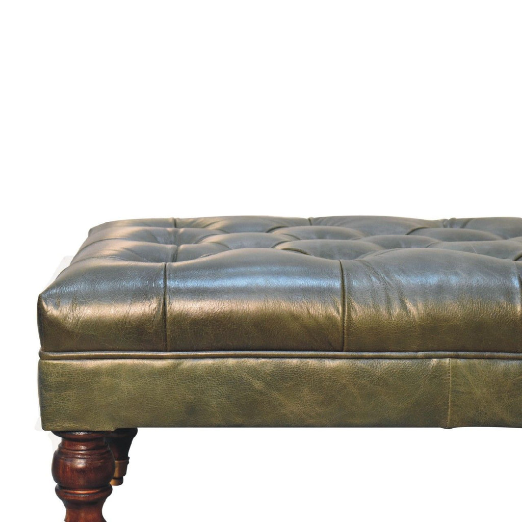 Buffalo - Ottoman With Castor Legs by Unique Piece Furniture