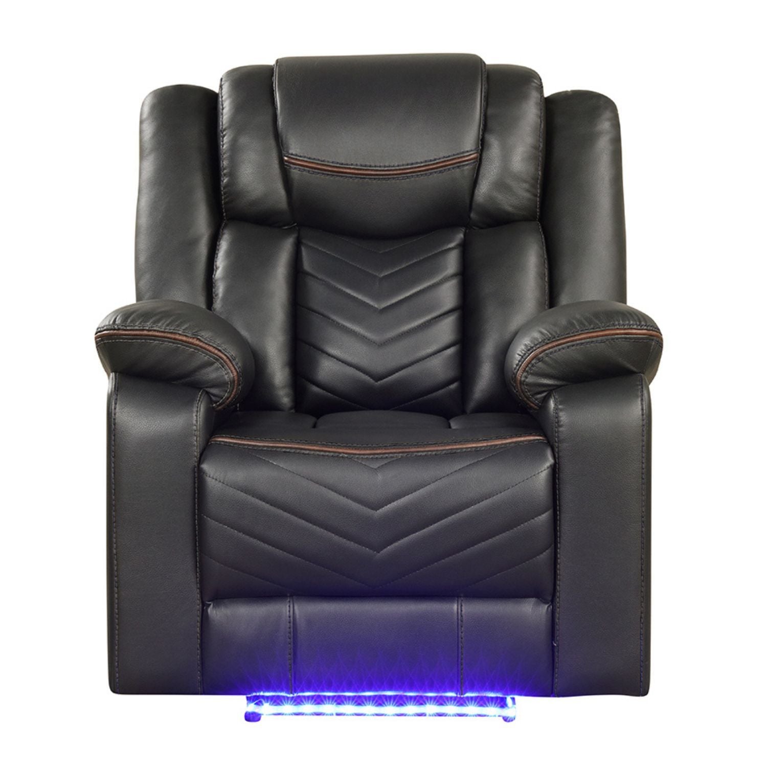 Challenger - LED Power Recliner Chair by Unique Piece Furniture