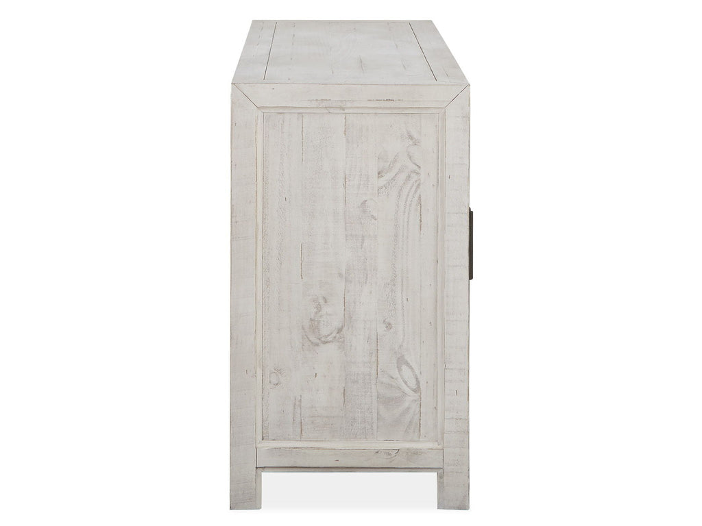 Bronwyn - Buffet Curio - Alabaster by Unique Piece Furniture