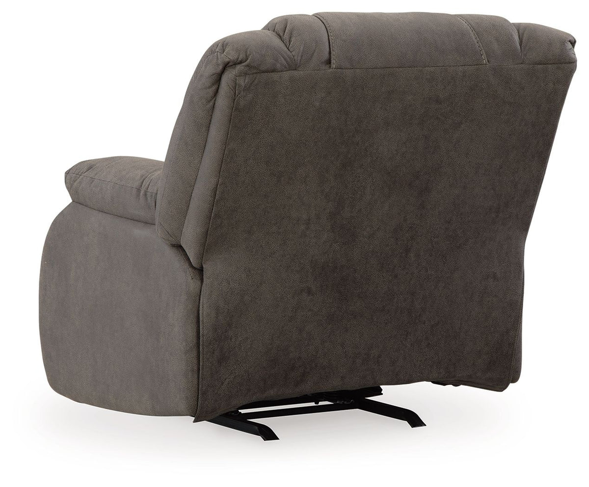 First Base - Rocker Recliner - Gunmetal by Unique Piece Furniture