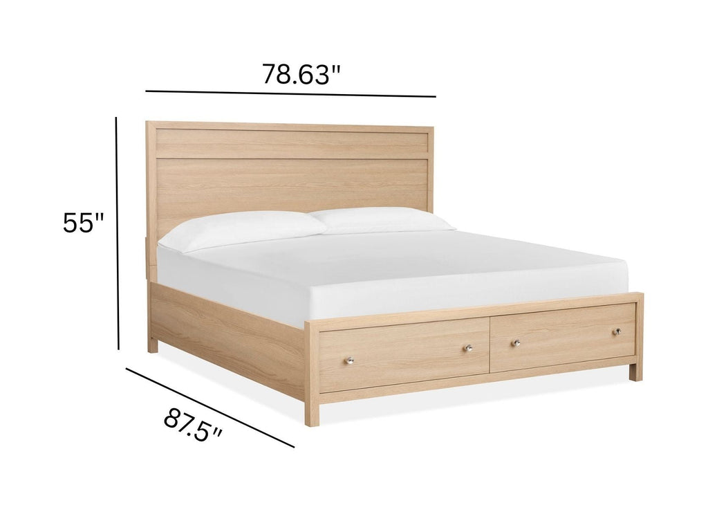 Merrifield - Panel Storage Bed by Unique Piece Furniture