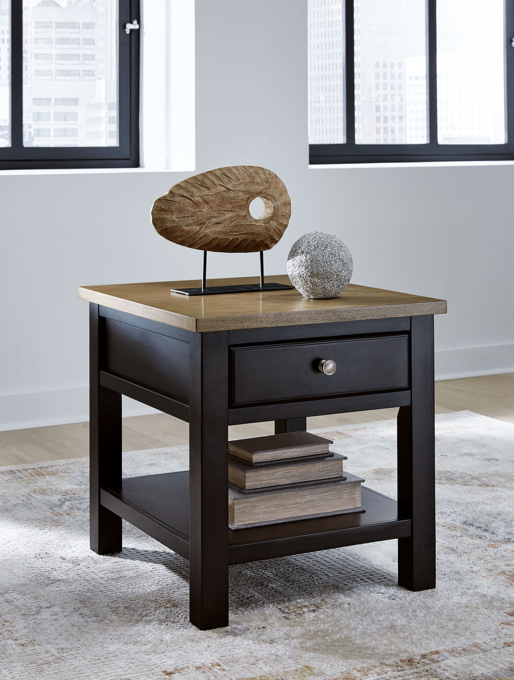Drazmine - Rectangular End Table - Brown by Unique Piece Furniture