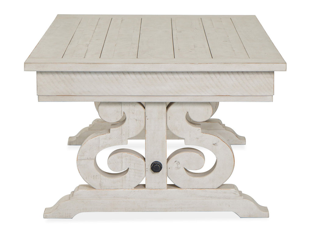 Bronwyn - Rectangular Cocktail Table - Alabaster by Unique Piece Furniture