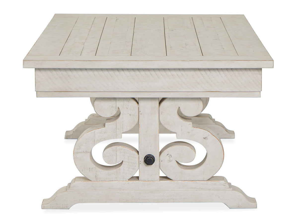 Bronwyn - Rectangular Cocktail Table - Alabaster by Unique Piece Furniture