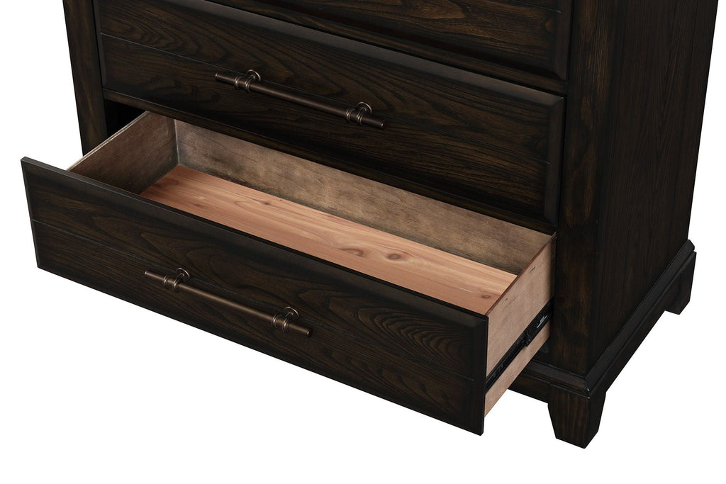 2 Drawer Nightstand Elegant Design - Mahogany by Unique Piece Furniture
