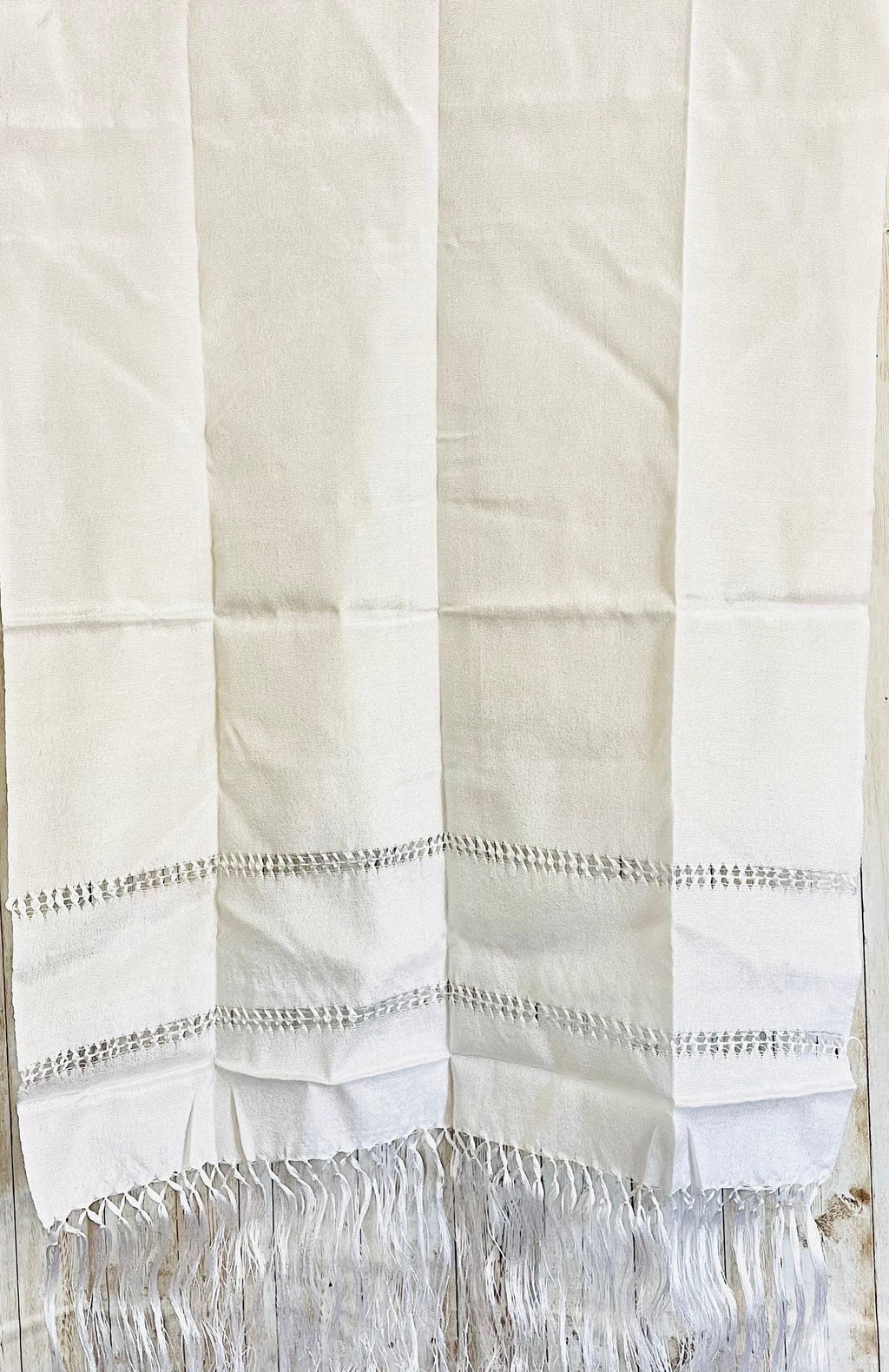Authentic Mexican Silk Wrap Shawl Reboso Mexicano De Artiseda by Chica Mexico