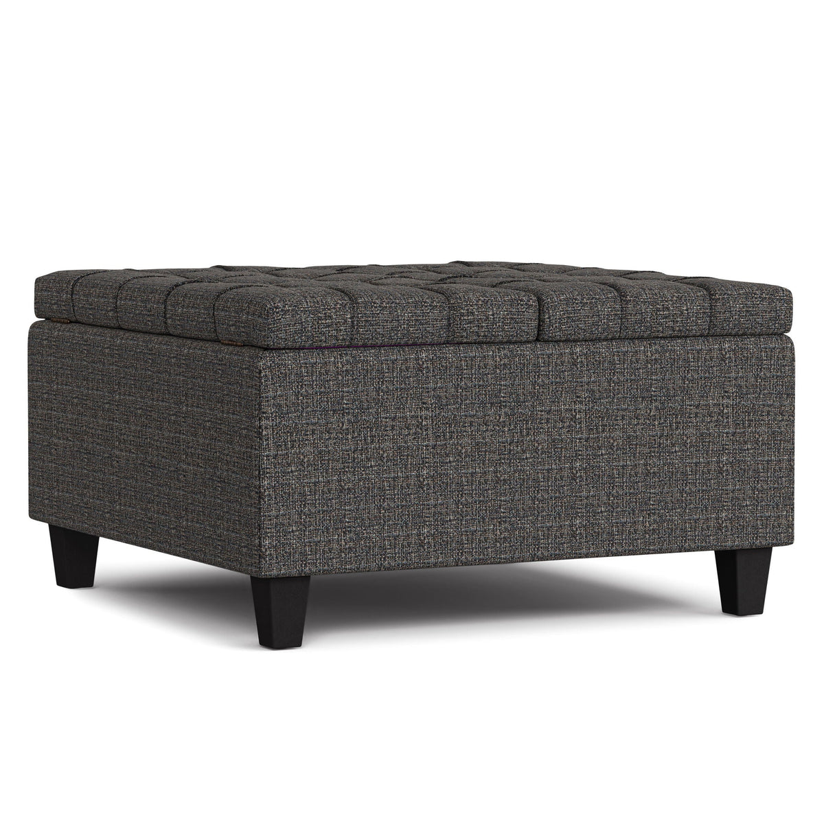 Harrison - Upholstered Coffee Table Storage Ottoman by Unique Piece Furniture
