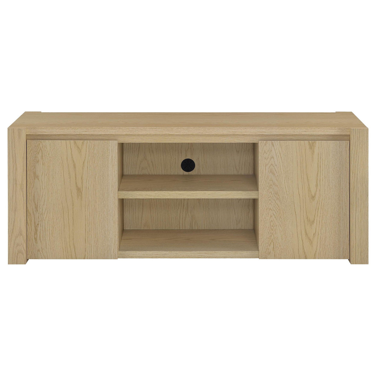 Laurelton 3-piece Entertainment Center TV Stand Light Oak by Unique Piece Furniture