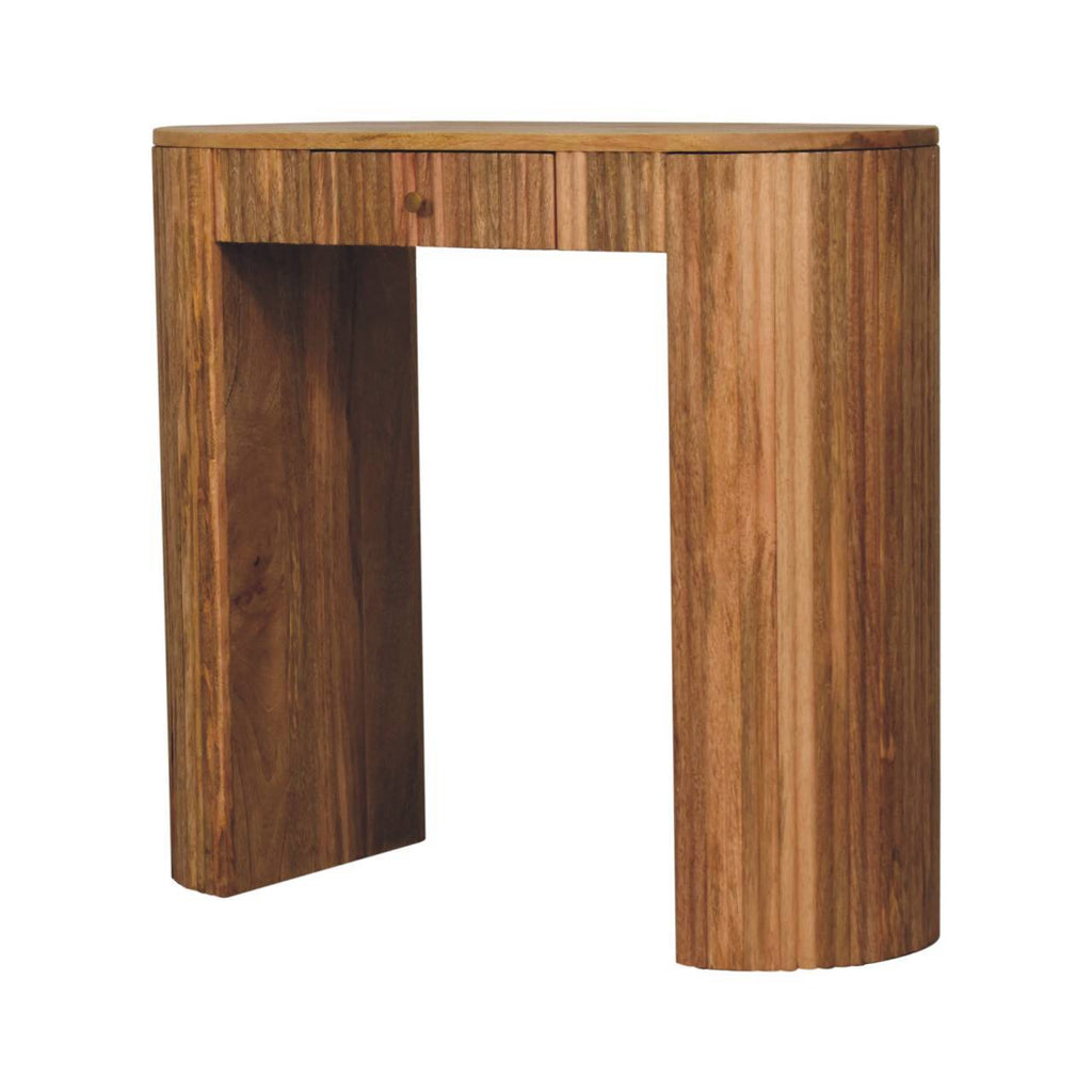 Soba - Straight Console Table - Oak by Unique Piece Furniture