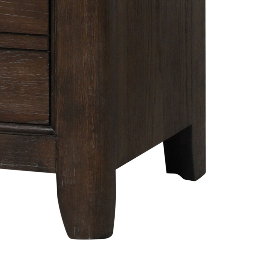Dresser Cedar Lined Bottom Drawers - Antique Brown by Unique Piece Furniture