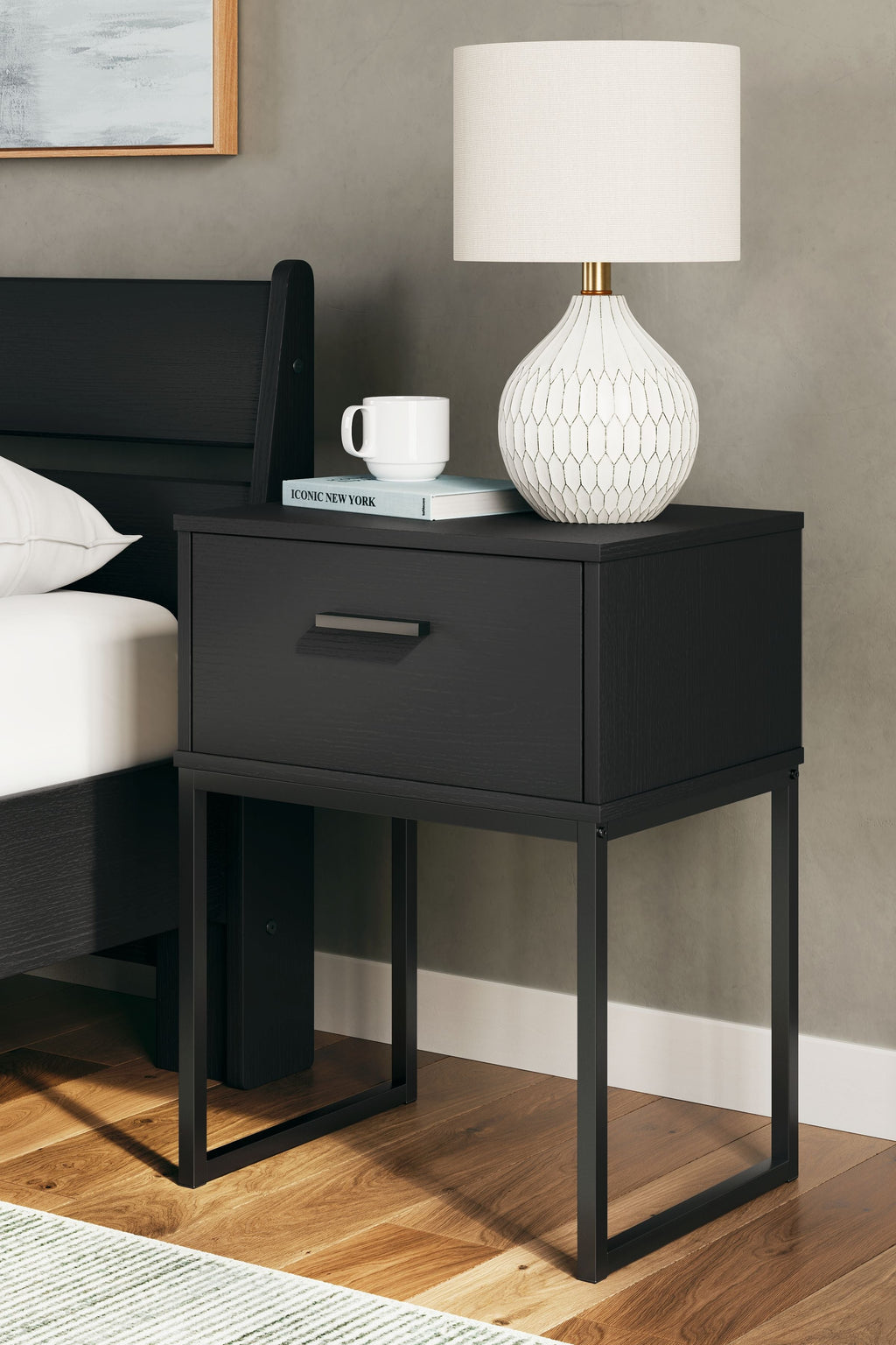 Socalle - One Drawer Night Stand by Unique Piece Furniture