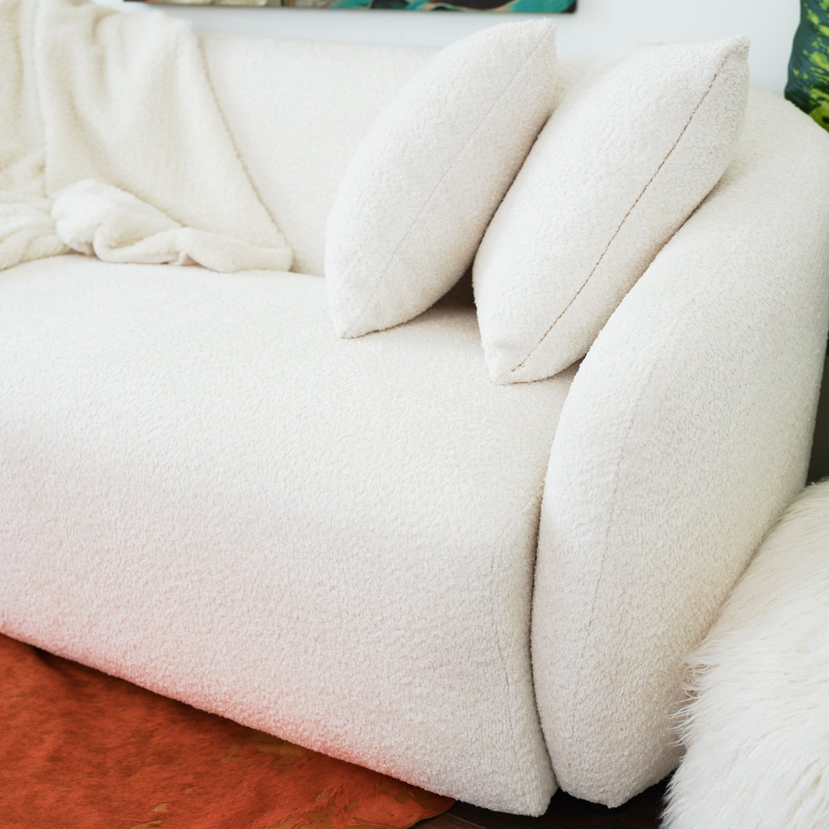 Linden - Sofa - Ivory by Unique Piece Furniture