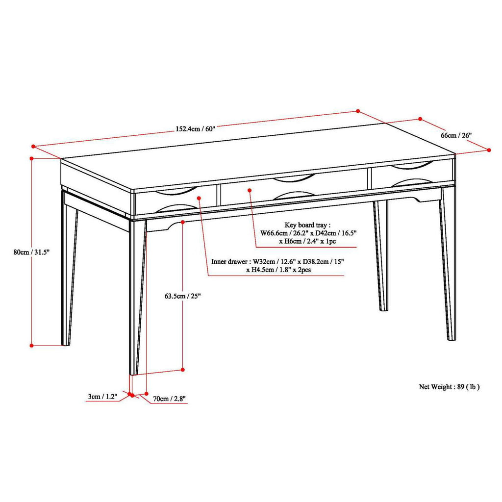 Harper - Handcrafted Desk by Unique Piece Furniture