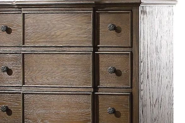 Baudouin - Weathered Chest - Oak by Unique Piece Furniture