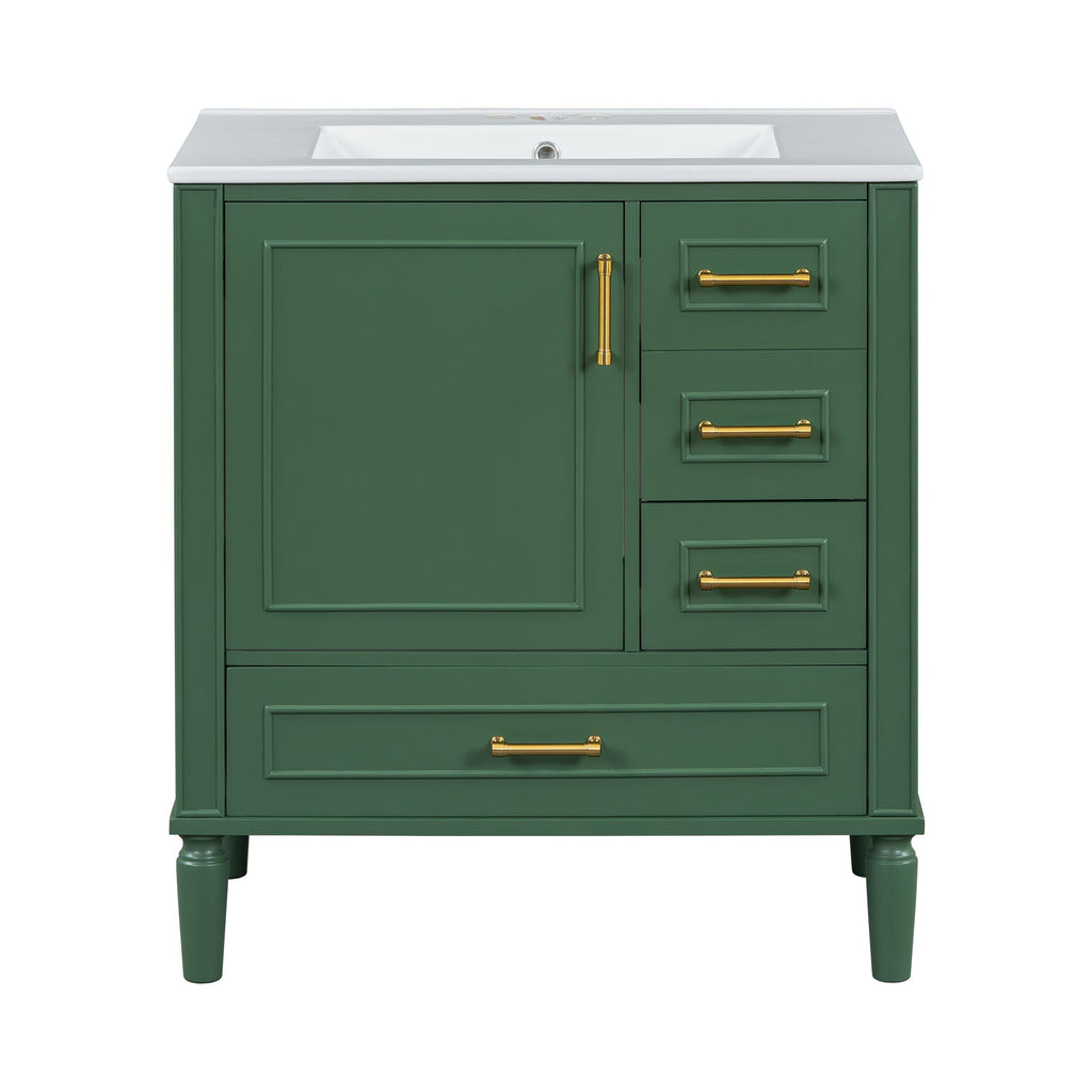 Traditional Bathroom Vanity Set With Soft Close Doors by Unique Piece Furniture