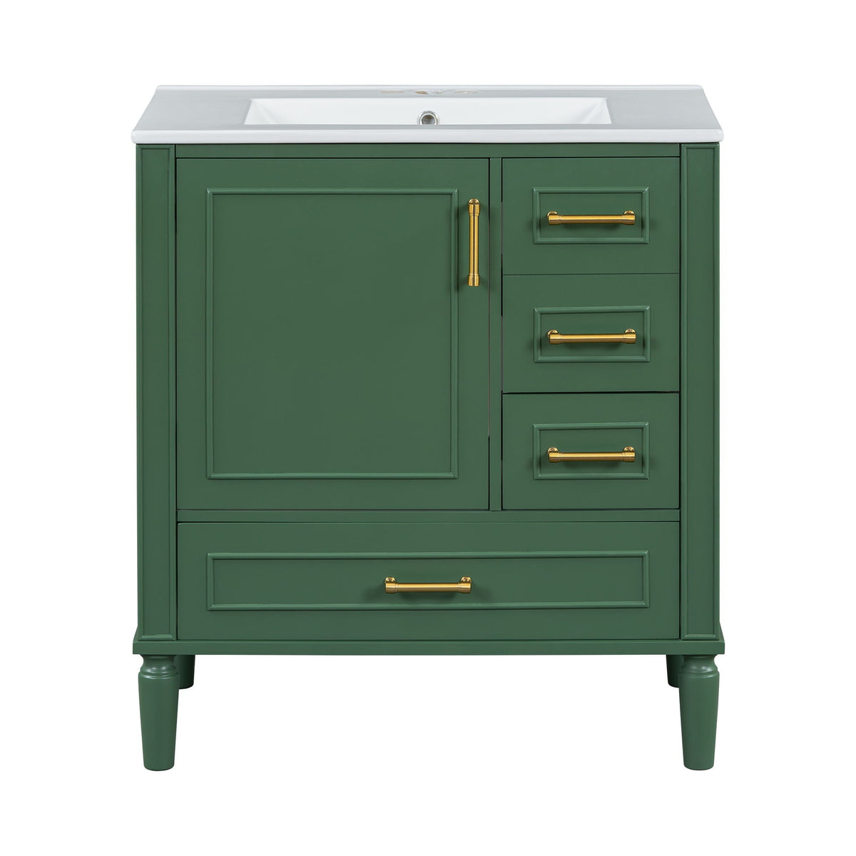 Traditional Bathroom Vanity Set With Soft Close Doors by Unique Piece Furniture